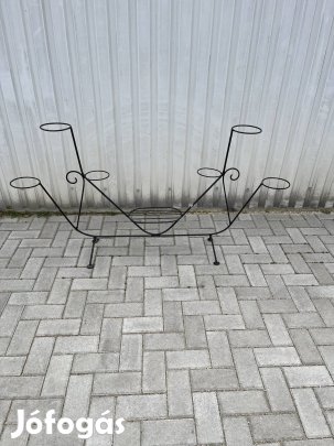 3 db virágtartó állvány