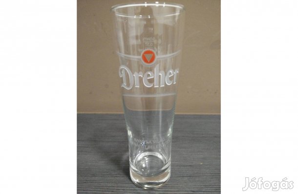 3 dl mértékjeles Dreher sörös pohár
