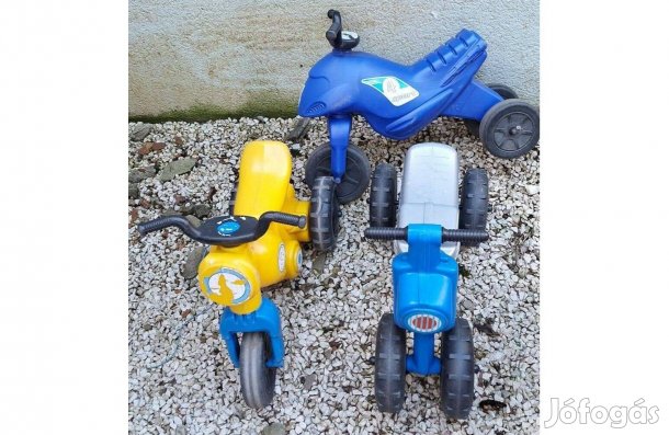 3 és 4 kerekű műanyag motorok