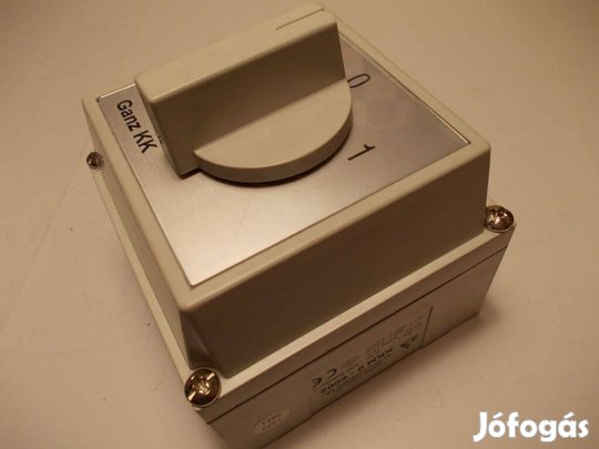 3 fázisű tokozott kézikapcsoló 20A-es - Új