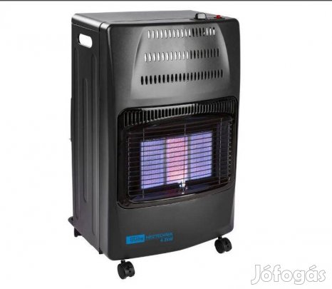 3 fűtési fokozattal, minőségű kerámia fűtőelemekkel gázüzemű fűtőtest