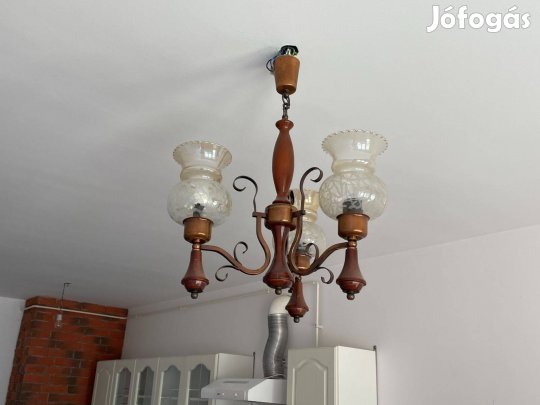 3 karos szép csillár olcsón