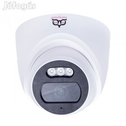 3 megapixeles, 2.8 mm-es objektívvel szerelt IP-alapú PoE Turret, bel