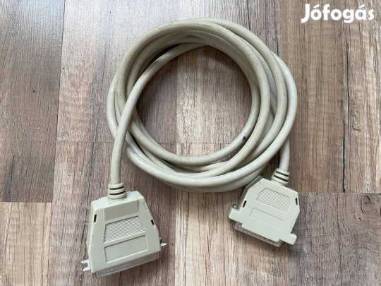 3 méteres párhuzamos nyomtató kábel (LPT-Centronics)