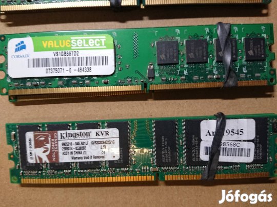 3 pár Ddrii 1 pár DDR asztali PC memória 