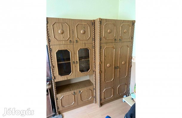 3 részes félkoloniál szekrénysor