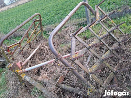 3 részes fogas borona