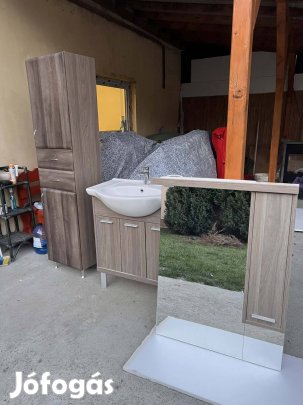 3 részes fürdőszoba szekrény 