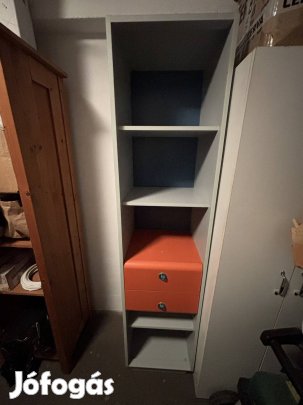 3 részes gyerek polcos szekrények