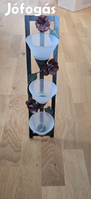 3 szintes gyertyatartó