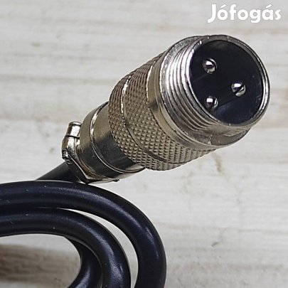 3 tüskés 15mm fém csatalakozó Li-ion Lihv LFP Lead acid Ni-mh töltőhöz