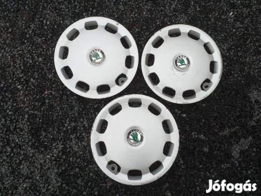 3db 14 coll Skoda Fabia Octavia 1 gyári dísztárcsa