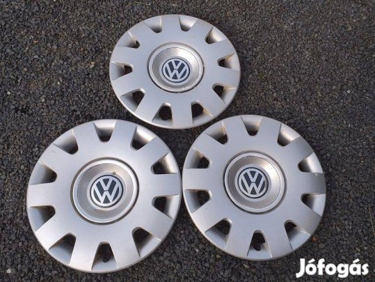 3db 15 coll VW Golf Polo Touran Caddy gyári dísztárcsa