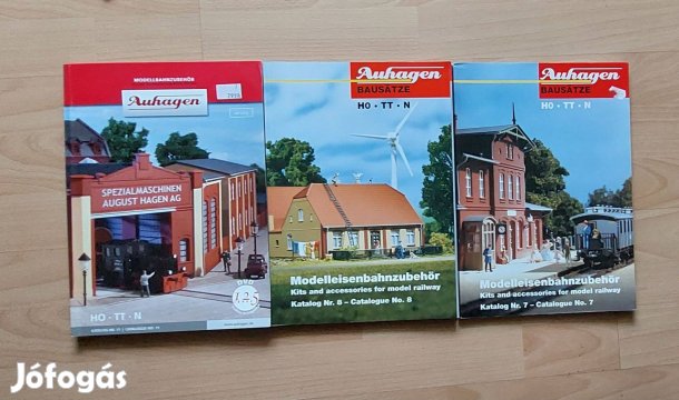 3db 2009 Auhagen Bausatze katalógus Modellvasút terepasztal