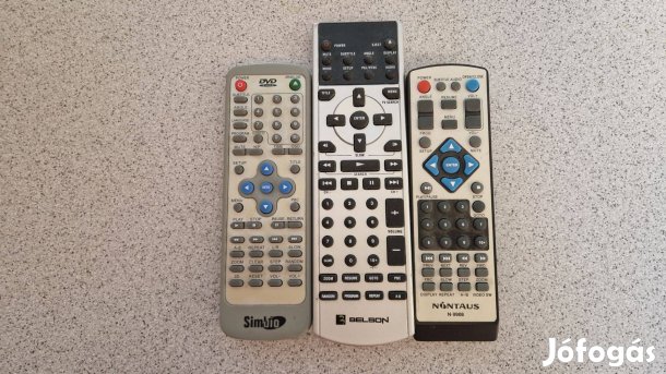 3db DVD távirányító