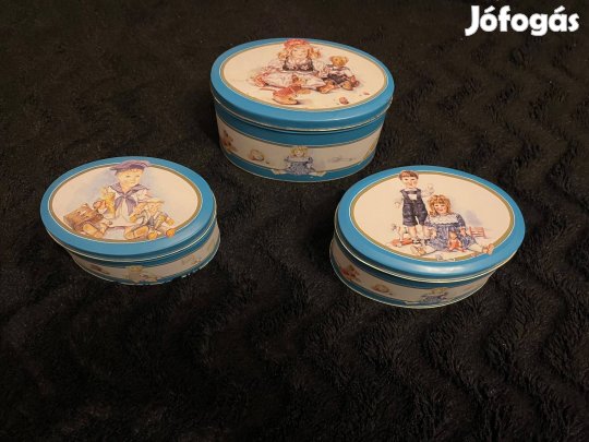 3db Fackelmann fém tároló doboz egyben 2000Ft!