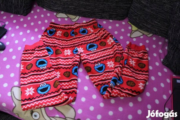 3db Meleg pizsoma also, nadrag, disney, minnie, cookie monster, M