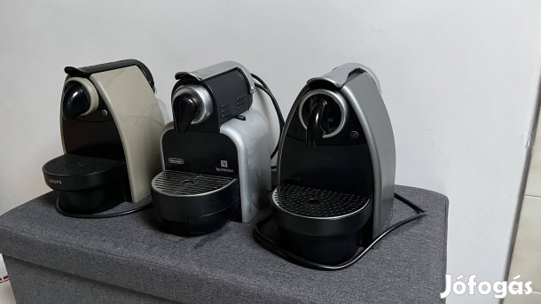 3db Nespresso kapszulás kávéfőző fellelt állapotban