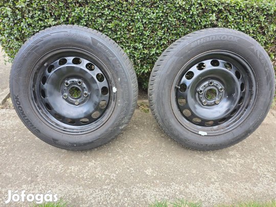 3db R16 Acélfelni 5x112 Skoda WV Audi Seat Téli Gumi