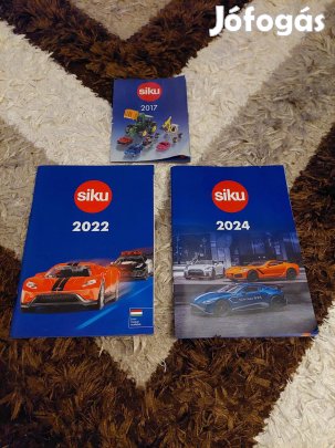 3db Siku modell makett prospektus katalógus