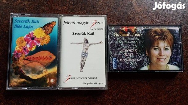 3db Szvorák Kati műsoros magnókazetta