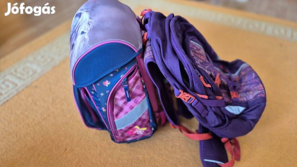 3db iskolatáska, táska egyben eladó