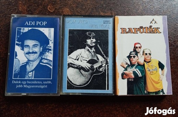 3db műsoros magnókazetta