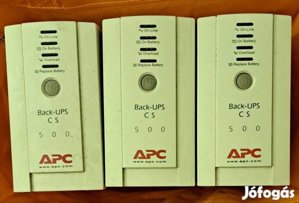 3db szünetmentes tápegység akkumulátor nélkül.