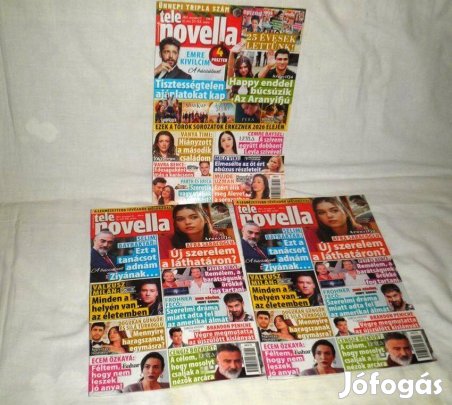 3db ujj Novelle magazinok