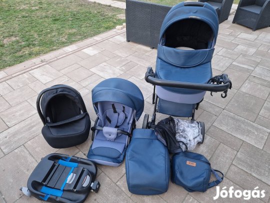 3in1 babakocsi isofix talppal