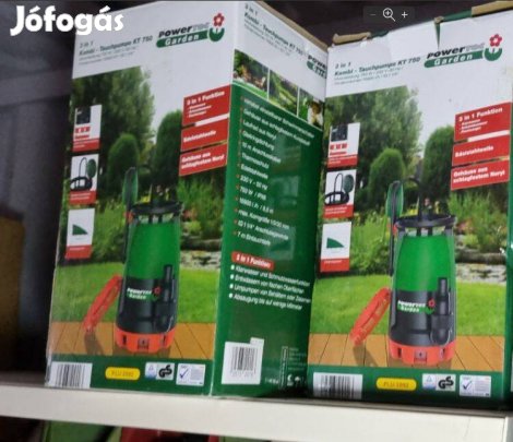 3in1 funkcióval, 15900liter/óra vízhozammal, szivattyú 750W motorral