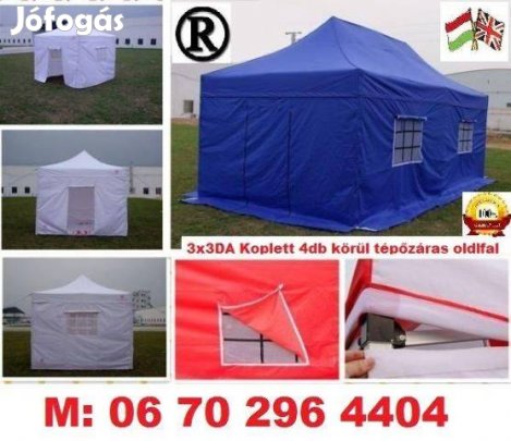 3x3DA árusító piacos Sör sátor pavilon Sátorgarázs és 4 oldalfal, 1. Kép