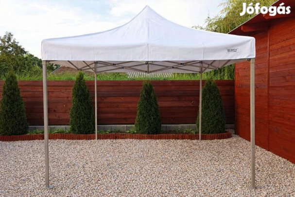3x3 Erős vízálló pavilon UV orkán tetőponyvával piaci rendezvény