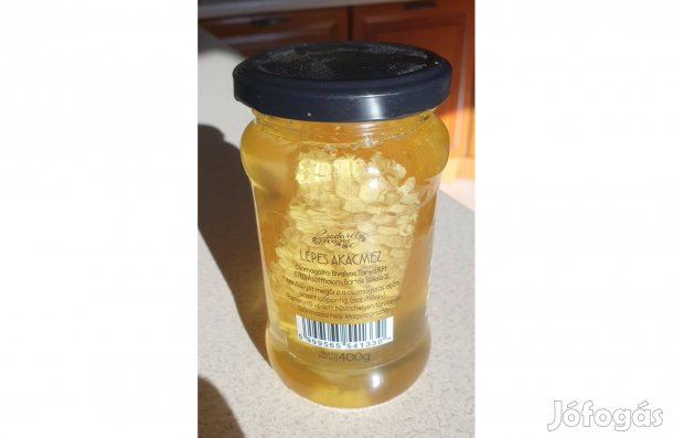 400 gr akác lépesméz