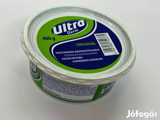 400 gramm ultra derm Ultraderm original nagyhatású kéztisztító krém