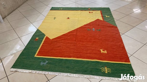 4026 Kelim Kilim Gyapjú Kézi Gyapjú Szőnyeg 160X230CM