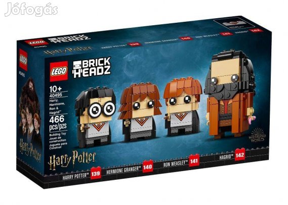 40495 LEGO Brickheadz - Harry, Hermione, Ron és Hagrid