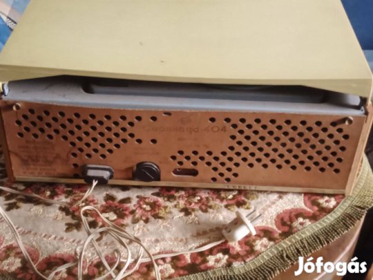 404 szerenada 404 rádiós lemezjátszó eladó 12000ft óbuda
