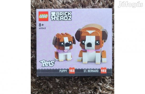 40543 LEGO Brickheadz Bernáthegyi - Új, Bontatlan, Hibátlan!