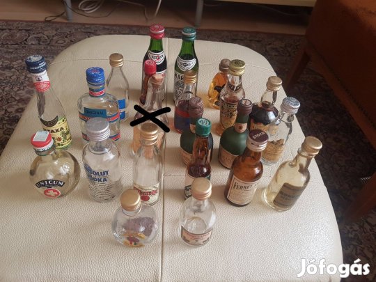 40-60 éves mini üveg gyűjtemény Pub vagy otthon bárszék mögé háttérdís