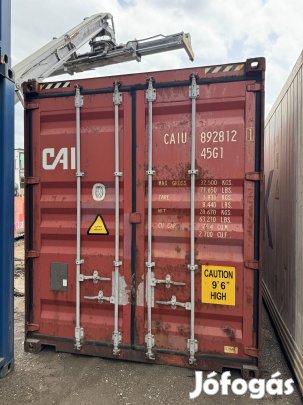 40'DC és 40'HC Tengeri Konténer (Magasított)