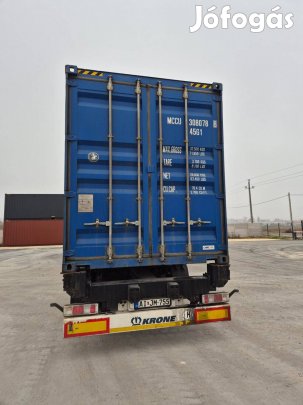 40' HC újszerű raktárkonténer