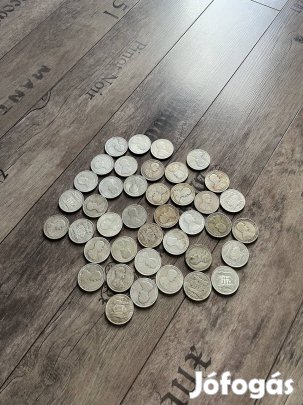 40 darab ezüst 1930 Horthy 5 pengő