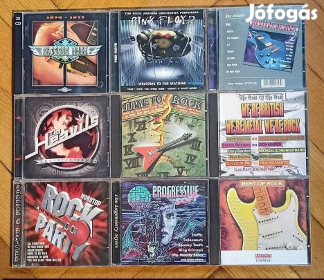 40 db Rock CD lemez egyben