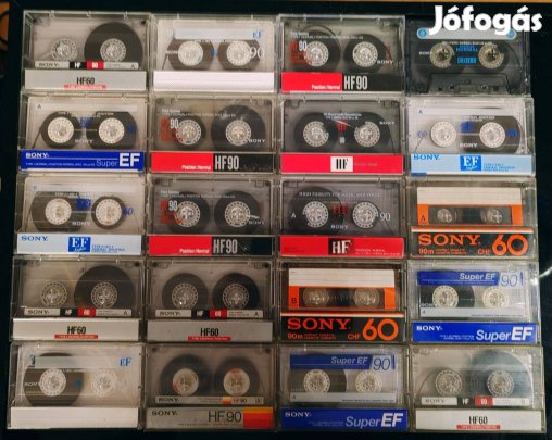 40 db Sony normal magnókazetta csomag egyben eladó