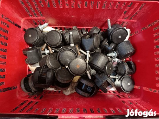 40 db = gurulós fotel irodai szék görgő kerék eladó !