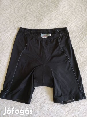 40-es fekete női rövid biciklis nadrág