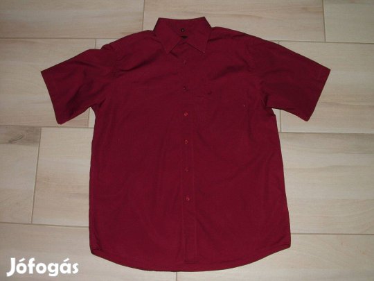 40-es méretű bordó férfi ing