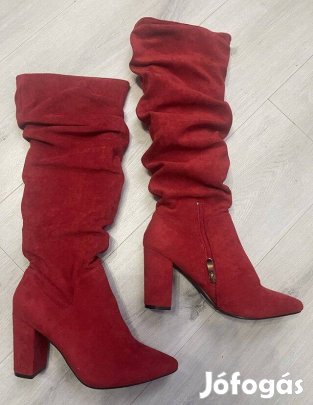 40-es új piros csizma
