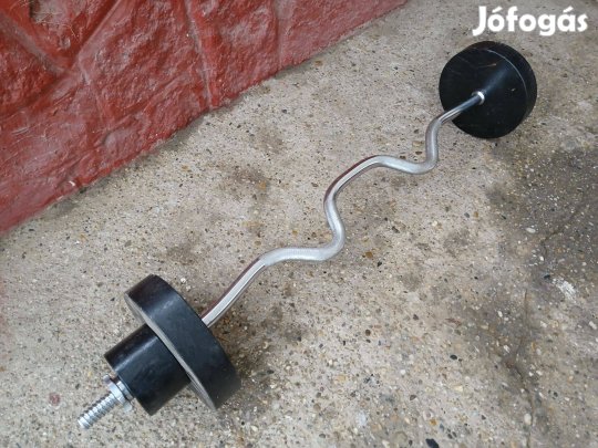 40 kg francia rúd súlytárcsa készlet szett súly súlyzó tárcsasúly vas